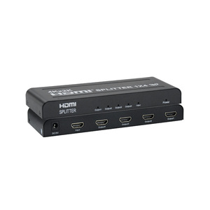 Alta resolución 1080P Full HD 3D Soporte HDMI Splitter 1 Puerto 4 Pantalla HDMI 1 Entrada 4 Salida Divisores y convertidores de video