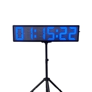 Jhering 8 pollici Hight personaggio singolo lato LED orologio di temporizzazione Sport conto alla rovescia/up Timer con telecomando IR - Product Image 6