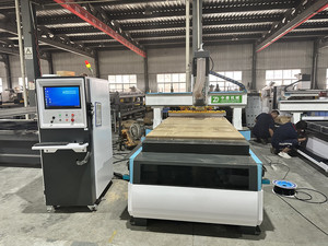 Enrutador de madera CNC ATC multifuncional 1325 de alta calidad, sistema de Control Syntec de husillo de 9kw, bomba, máquina de tallado de engranajes Servo - Product Image 3