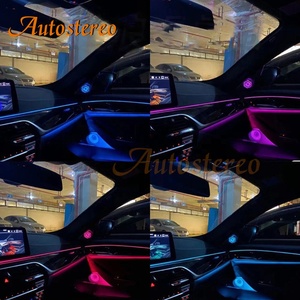 รถแดชบอร์ดแสงล้อมรอบจอแสดงผลสำหรับ BMW 1/2/3/4/5/6/7ซีรีส์ X1/X3/X5/X6 3GT นำเครื่องเล่นมัลติมีเดียโคมไฟบรรยากาศภายใน - Product Image 5
