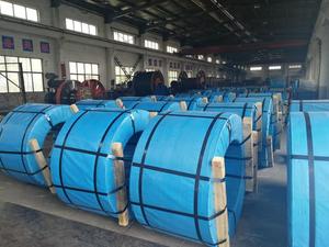 Bir dizi çelik tel öngerilmeli çelik strand sıcak daldırma galvanizli messenger tel gergi teli yapı kablosu - Product Image 2