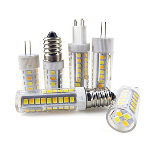 G4 G9 LED lamba E14 mısır ampul 220V Smd2835 titreşimsiz 3 renk sıcaklıkları mum spot avize aydınlatma Bombilla ev için - Product Image 1
