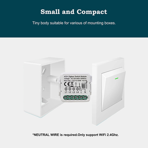 Smart Switch 4 Gang <strong>Zigbee</strong> Relay 220v Module for Home Automation Solution - Product Image 5
