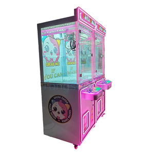 批发定制迷你爪小型街机投币玩具售货游戏中心廉价娃娃爪机 - Product Image 2