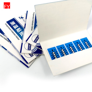 Bester Preis Fy Kühlschrank mit Thermometer Klebe etiketten Wärme Kinder Kühlkette Sensitive Farbwechsel Temperatur anzeige Aufkleber - Product Image 4