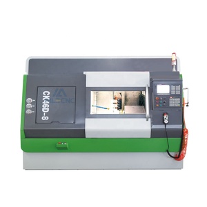 De 5 ejes CNC torno CK46d-8 CNC combinación fresadora de torno de la máquina - Product Image 1