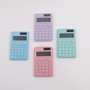 Promotion benutzer definierte Logo Druckerei Finanz funktions tische Rechner Mini 8-stellige Solar Pocket able Kosten rechner - Product Image 6