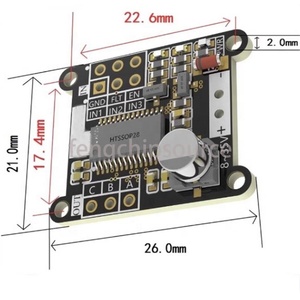 FOC control driver DC brushless motor driven board <strong>PWM</strong> three-phase 8V-35V motor control BLDC <strong>circuit</strong> - Product Image 3
