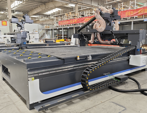 2025 New Promotion 1325 Milling Cutting Engraving Automatic Tool Change Atc <strong>Cnc</strong> Wood <strong>Router</strong> with 12-Pcs Linear Tool Magazine - Product Image 5