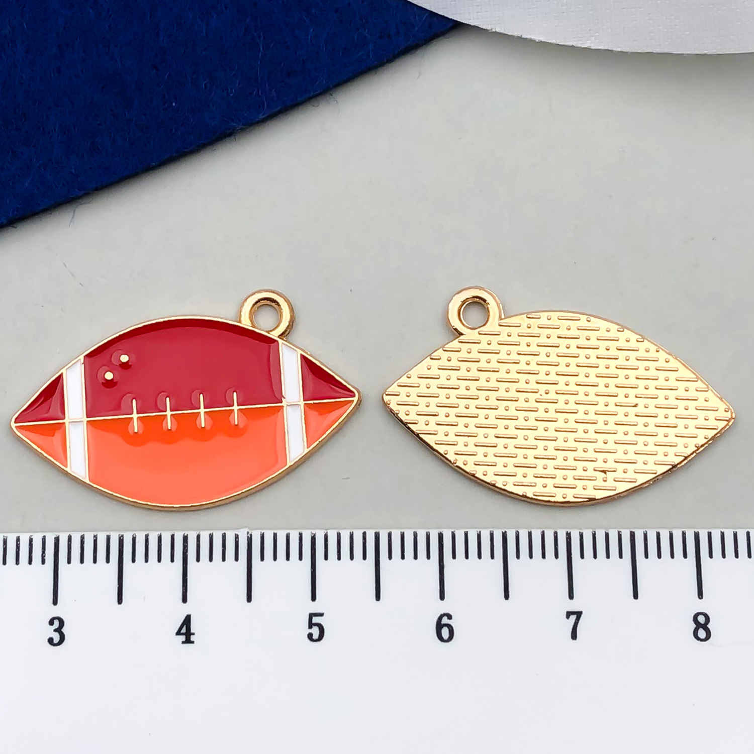 1 orange 28x19mm-1.5g-21720