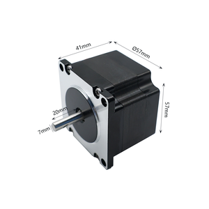 <span class=keywords><strong>NEMA</strong></span> <span class=keywords><strong>23</strong></span> lai CNC động cơ bước cho Diy CNC phay & khắc 3A 178.5oz. Trong 1.2Nm 57hs56 cho 1.2Nm máy - Product Image 1