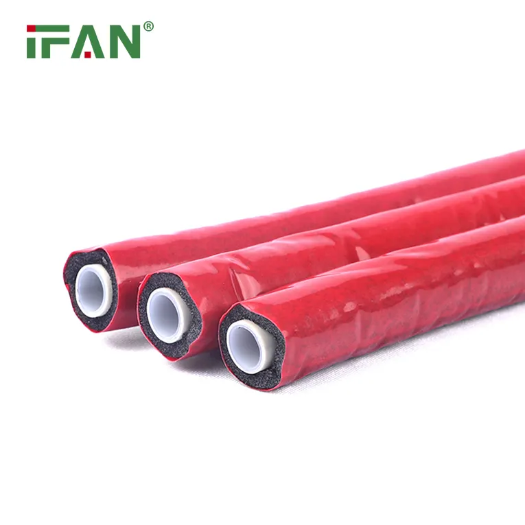 IFAN Pipa PEX insulasi merah tabung PEX plastik aluminium DENGAN Laser