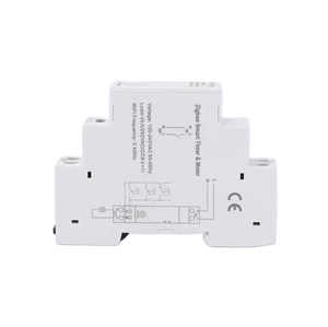 Tuya Smart Life Wifi misuratore di batteria amperometro bidirezionale intelligente contatore di elettricità telecomandato dal pulsante in patria all'estero - Product Image 2