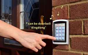 Günstige Standalone-RFID-Kartenleser Sicherheit Zugangs kontrolle Tür Tastatur 125kHz Tor NFC Tür Gegensprechanlage - Product Image 5