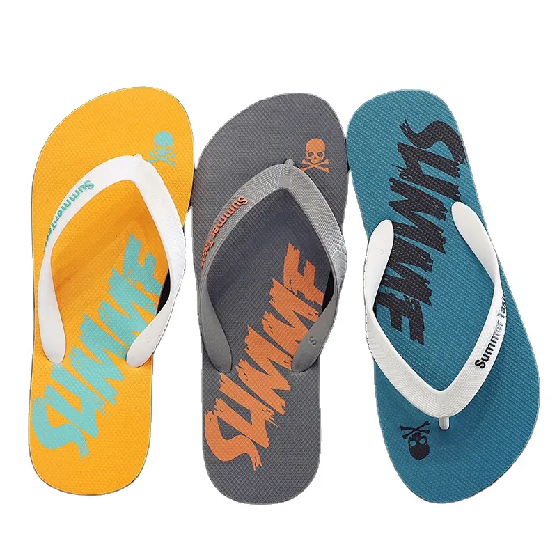 Giá thấp ngụy trang mùa hè mặc người đàn ông của chân Clip PE Flip Flops người đàn ông của Clip kéo giày mùa hè bãi biển giá rẻ bán buôn Flip Flops