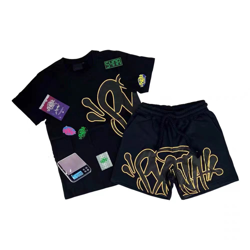 Black Yellow Print