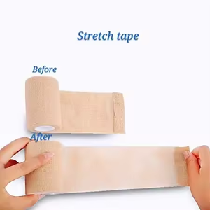 Yeni kinesiyoloji bandı atletik kurtarma elastik bant Kneepad kas ağrı kesici diz pedleri destek spor Fitness bandaj - Product Image 3