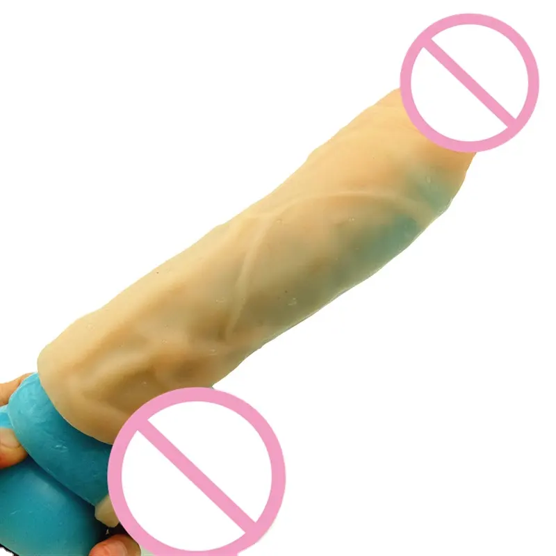 Copertura del pene di estensione del dildo di miglioramento del materiale elastico del Silicone del manicotto del rubinetto del silicone