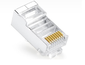 RJ45网络模块化8P8C插头6类RJ45连接器，用于局域网电缆UTP rj45 6类插头 - Product Image 5