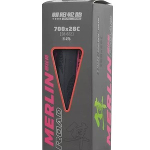 CHAOYANGRoadアンチパンク自転車タイヤH-496プロコブラピンクエッジ700X25C/28Cビーズワイヤードラバーカータイヤ - Product Image 1