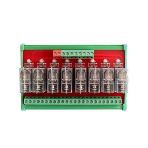 JR-8L1/8チャンネルSPDTリレーモジュール (PLC出力増幅ボード) - Product Image 2