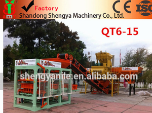 QT6-15 máquinas de bloques de hormigón para la venta, máquina del ladrillo de pavimentación bloque que hace la máquina UK, Totalmente automático precio de la máquina - Product Image 2