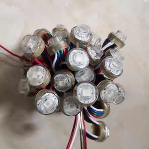 DC12V 2 Wire signal <strong>Led</strong> Module Light <strong>Led</strong> Pixel 12mm RGB Full Color <strong>LED</strong> Sign Light