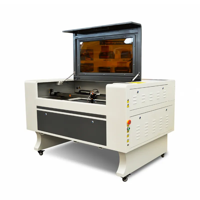 Fonland Co2 Laser Engraving Cutting Machine 6090 60w 80w 100w 130w 150w 180w para materiais não metálicos de couro acrílico de madeira