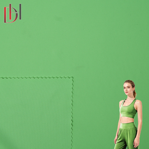 Chất Lượng Cao Polyester Spandex Jersey Căng Yoga Quần Áo Vải Thân Thiện Với Môi Chống Uv Đôi Phải Đối Mặt Với 220 GSM - Product Image 4