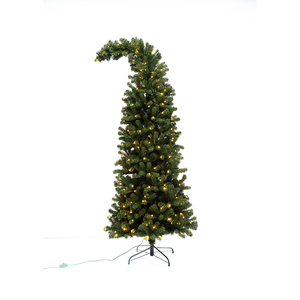 Tuyết đổ xô vân sam nhân tạo Cây giáng sinh prelit với năng lượng hiệu quả ấm trắng đèn giáng sinh cây - Product Image 5