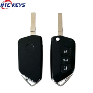 Good Quality Modiffed Flip <strong>Key</strong> Shell 3 Button Car <strong>Key</strong> case for V-w Vehicle <strong>Keys</strong> - Product Image 2