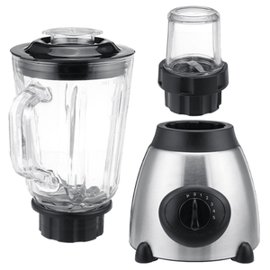 High Quality <strong>2</strong> in 1 Heavy Duty Commercial Fresh Juicer <strong>2</strong> Cup Blender <strong>Mixer</strong> Smoothie Food Processor With SS Blade - Product Image 6