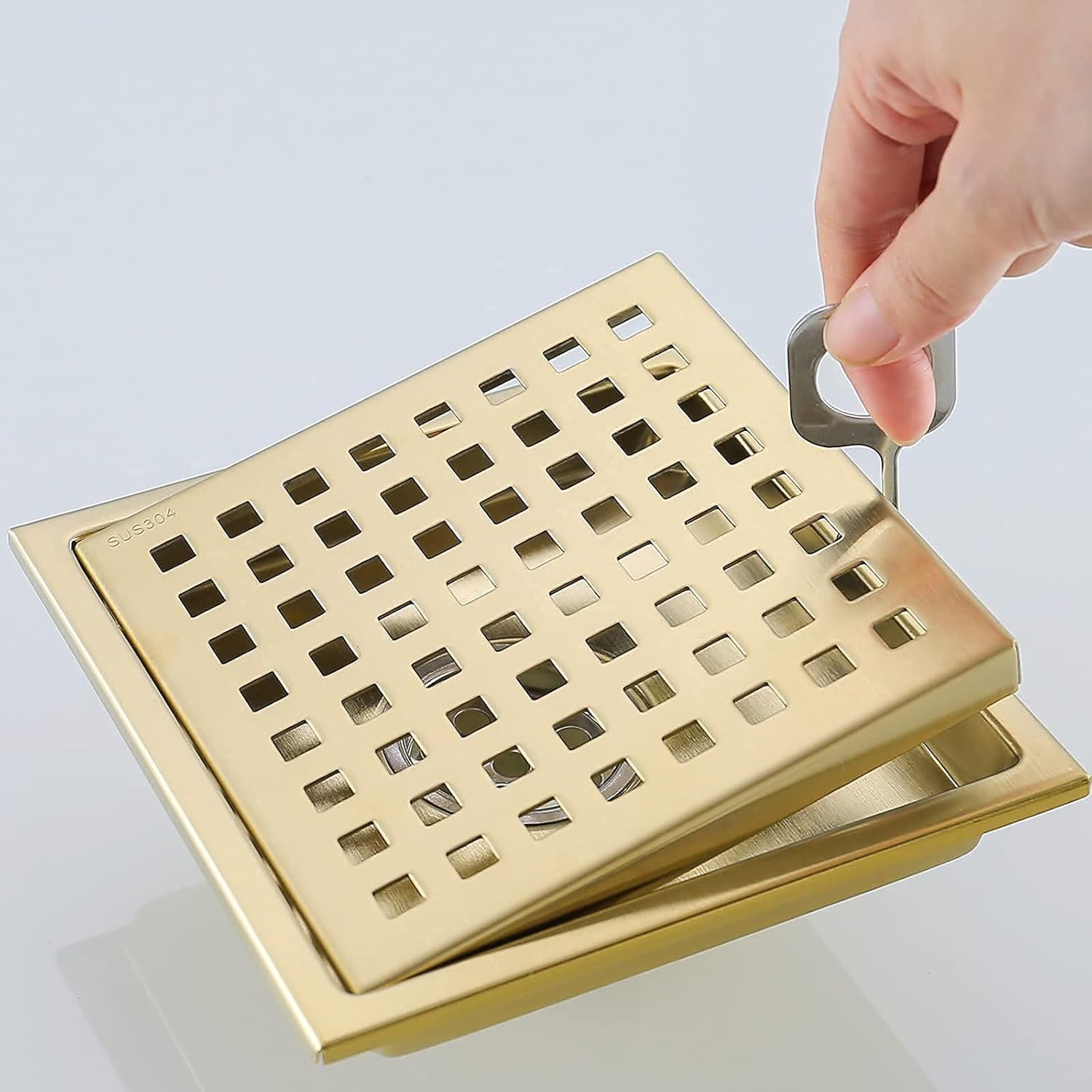 Brushed gold-6 inch