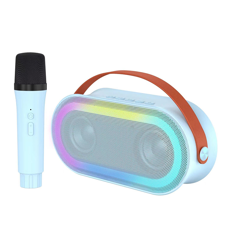 Altavoz Karaoke P6 azul