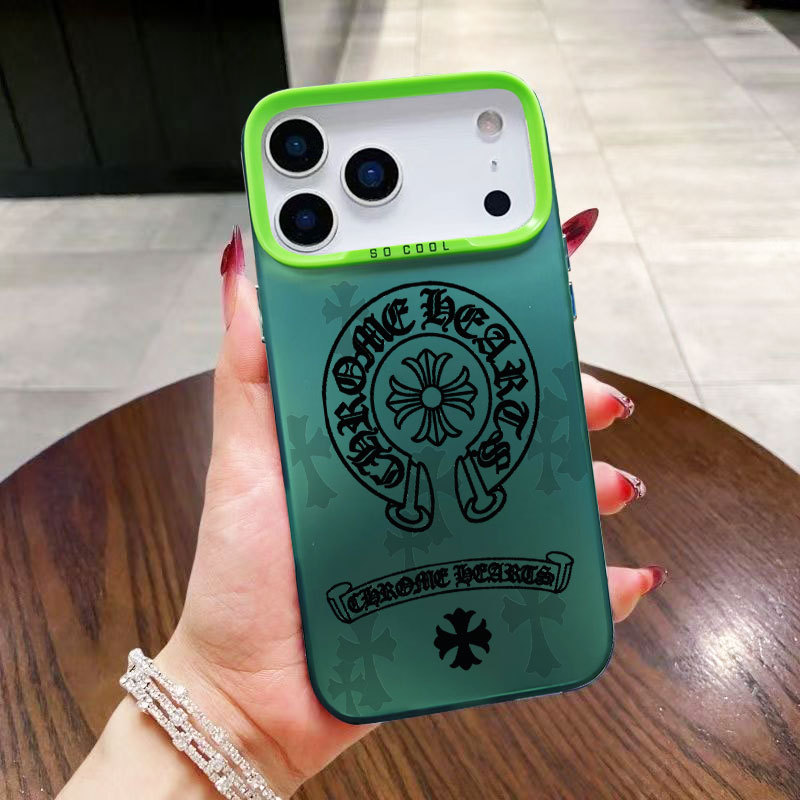 Cassa colorata in argento verde cye41 chlo