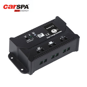 迷你太阳能充电控制器12V 24V 5A防抱死制动系统外壳太阳能脉宽调制充电控制器通过CE RoHS离网太阳能发电系统DC输出 - Product Image 4