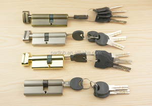 Cilindro de perfil de mortaja El mejor diseño clásico Cilindro de cerradura de aluminio de estilo europeo con llave de computadora - Product Image 4