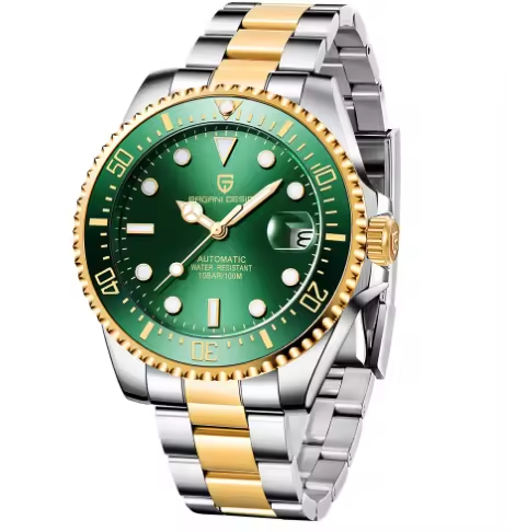 Verde plata oro