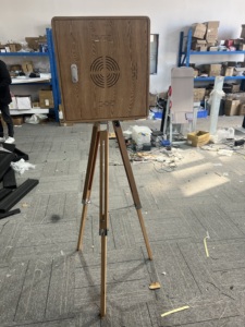 15.6 Inches Screen Wood Paint Color DSLR Camera <strong>Photo</strong> Booth for Party - Product Image 4