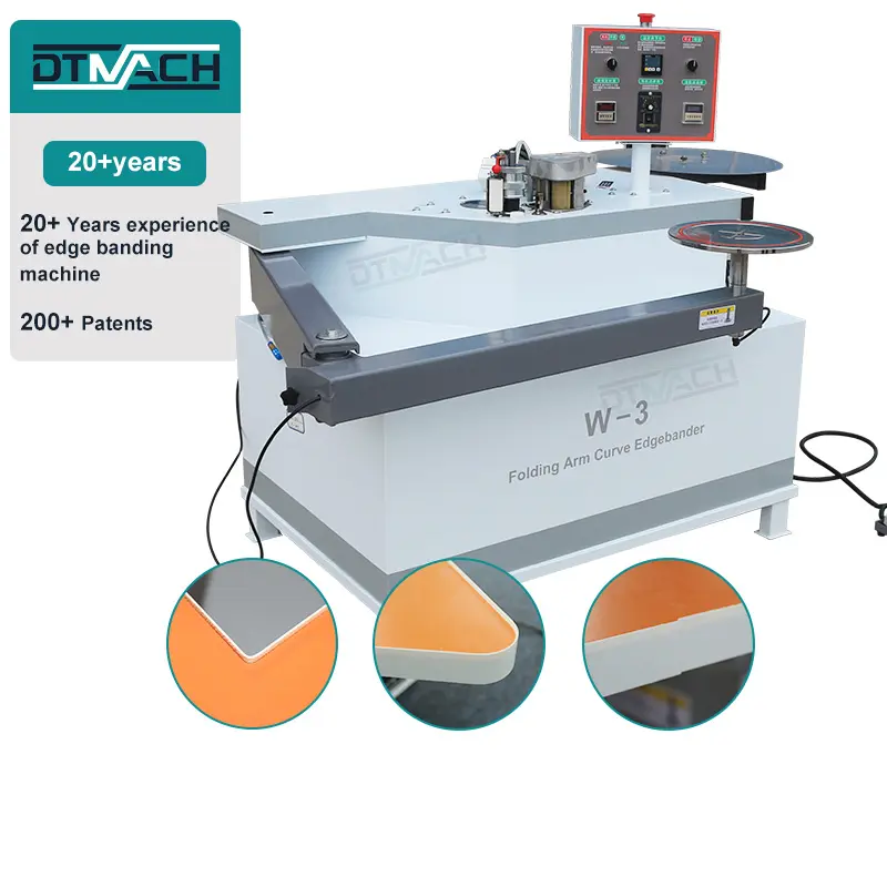 melamine board edge machinery mdf panels curved manual edge banding machine wholesale