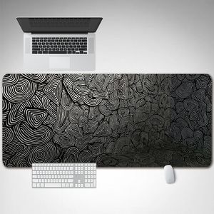 Alfombrilla para teclado de ratón de gran tamaño minimalista Simple, alfombrilla de escritorio de goma antideslizante para PC, juegos, uso de oficina, personalizable para la configuración de los niños - Product Image 6
