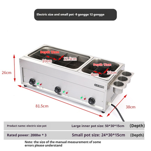 2024Discount Price 3cylinder Commercial Gas Deep Fryer Oden Noddle Combo <strong>Kanto</strong> Cooking Oden Cooking <strong>Machine</strong> - Product Image 5