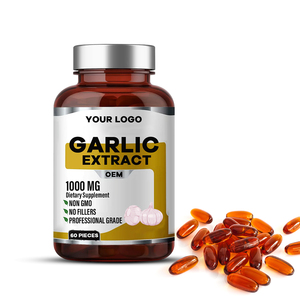 Private Label Alho Extrato Cápsulas Suporte para Antioxidante & <span class=keywords><strong>Lipid</strong></span> Regulamento Saúde Aminoácidos Cápsulas - Product Image 2