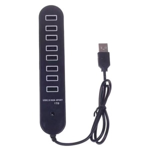 Großhandel USB Hub 2.0 Adapter High Speed 8 Port Plug & Play Tragbarer USB Hub für Computer Laptop Unterstützung 1TB Festplatte