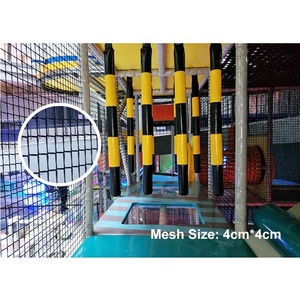 Super Quality 2m Wide PE Protective Net with 4 cm Small Hole Fall Prevention Safety Netting for Playgrounds Packaged As Roll - Product Image 2