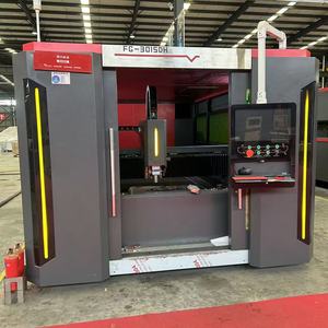 Станок для лазерной резки SUDA, заводской высокопроизводительный FG3015DH, 6000 Вт, волоконный лазерный резак с кодировщиком для обработки листового металла - Product Image 3