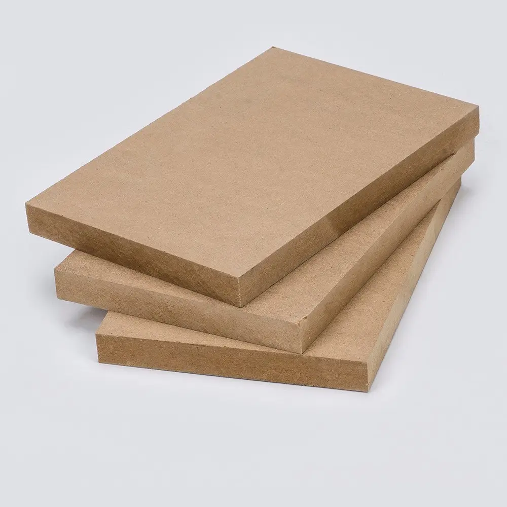 2mm to 50mm Melamine MDF Medium Density Fiberboard Fiberboard for furniture