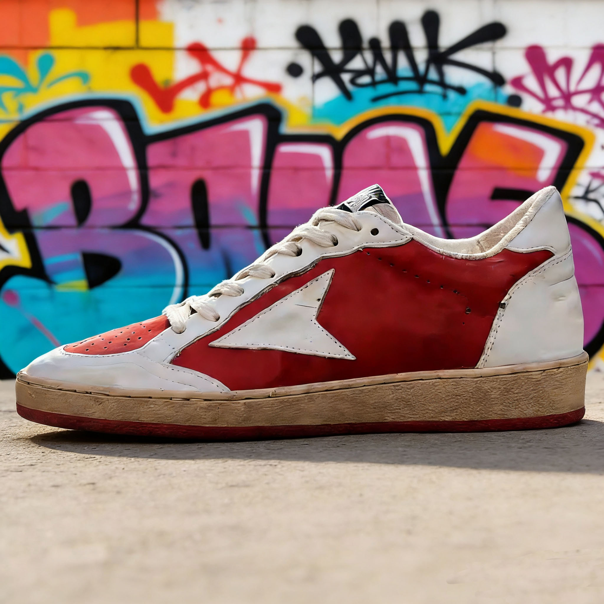 rouge et blanc