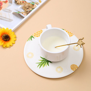Modern 3D Logo Home Decor <strong>Round</strong> Dining <strong>Table</strong> <strong>Mat</strong> New <strong>Beautiful</strong> Flower Design Heated Plastic Cup and Plate <strong>Mat</strong> for Restaurant - Product Image 3