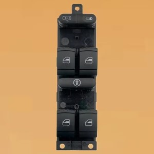 VWジェッタゴルフ用カーウィンドウスイッチマスターコントロールスイッチMK4SEAT LEON TOLEDO PASSATB5 2000 2001 2002 2003 2004 1J4959857 - Product Image 1